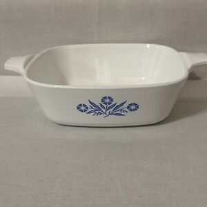 Corning Ware Blue Cornflower Petite Pan, P-41 Vintage, Made In USA, NO LID